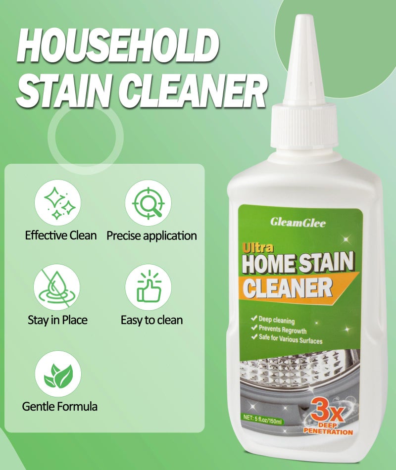 Home Remover Gel, Powerful Washing Machine Gasket Cleaner, Heavy Duty Cleaning Solution for Washing Machine, Refrigerator Strips, Bathroom Grout, Tiles, Sink, Shower - 5 Fl.Oz - Image 2